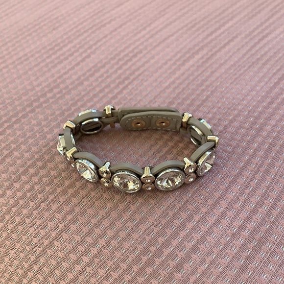 BLING! Leather and crystal bracelet - Picture 3 of 3